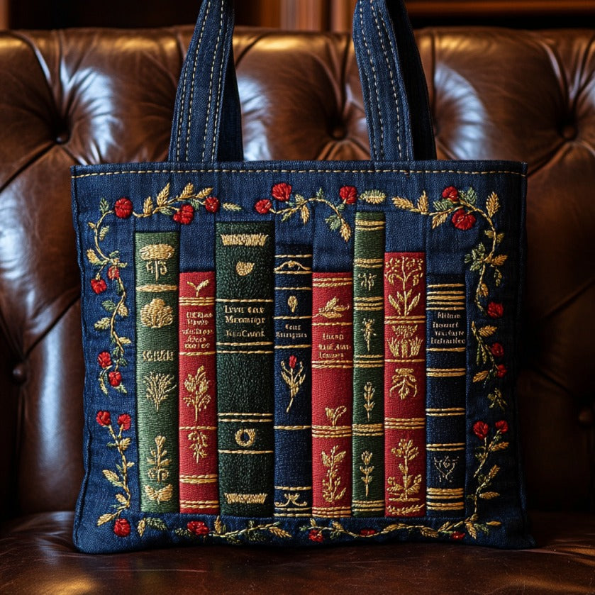 Boekenliefhebbers — gewatteerde shopper